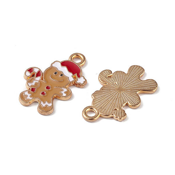 Christmas Alloy Enamel Pendants