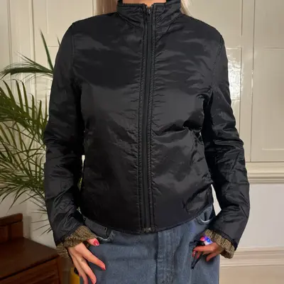 Cotton Belt Jacket - Medium Black Polyester