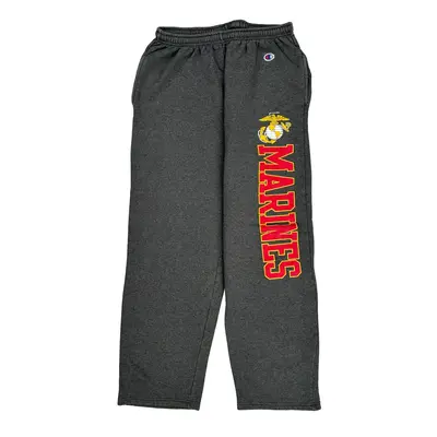 Marines Champion Joggers - Large Grey Cotton Blend