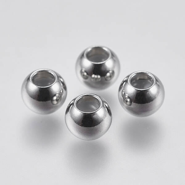 201 Stainless Steel Beads