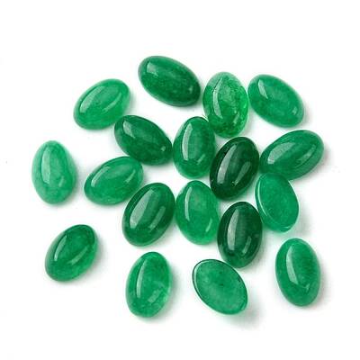 Natural White Jade Cabochons