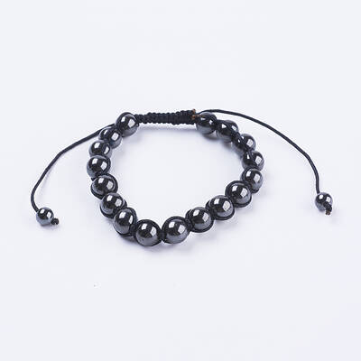 Adjustable Nylon Cord Braided Bead Bracelets