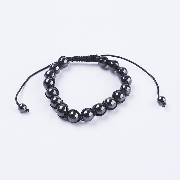 Adjustable Nylon Cord Braided Bead Bracelets