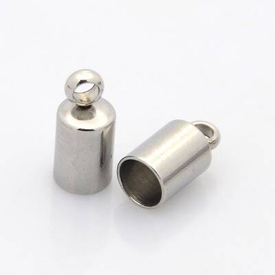 Tarnish Resistant 304 Stainless Steel Cord Ends