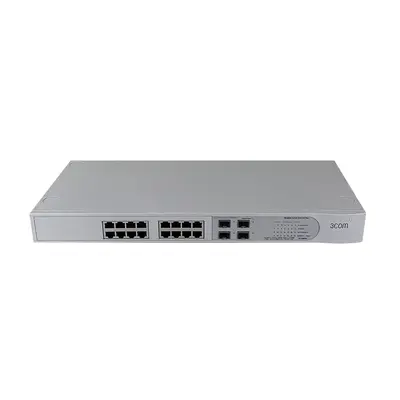 3Com 3C16485A-US | 2816 SFP Plus 16 x RJ-45 Ports 10/100/1000Base-T + 4 x dual-Purpose Copper/SFP Ports Layer 3 Managed Rack-...