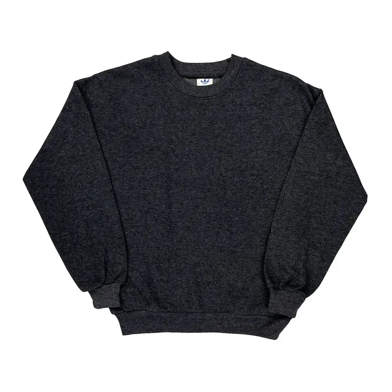 Age 10-12 Adidas Sweatshirt - Medium Grey Polyester Blend