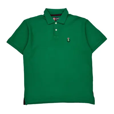 Chaps Ralph Lauren Polo Shirt - Medium Green Cotton