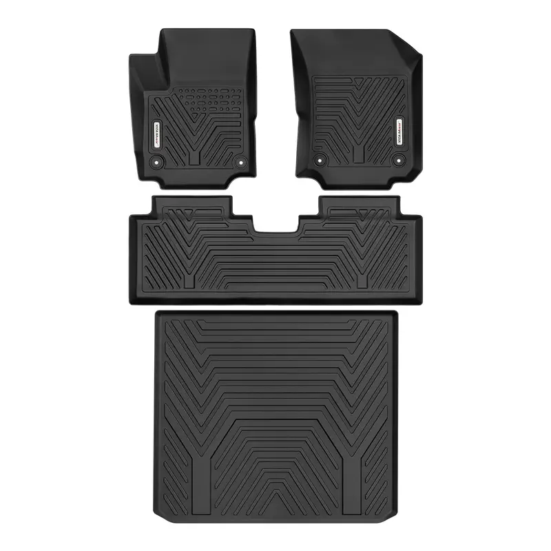 YITAMOTOR® Floor Mats for 2018-2023 Chevrolet Equinox Front Rear Cargo Liner Rubber 4pcs