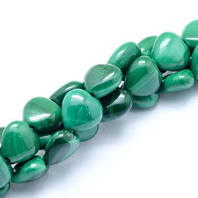 Natural Malachite Beads Strands