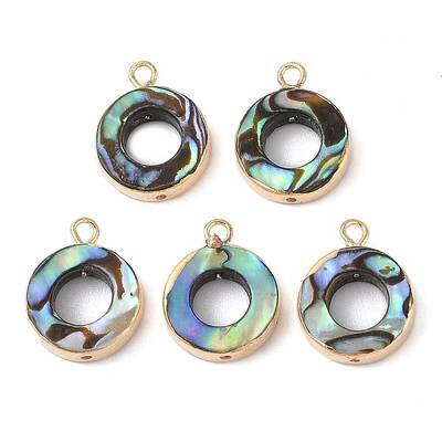 Natural Paua Shell Pendants