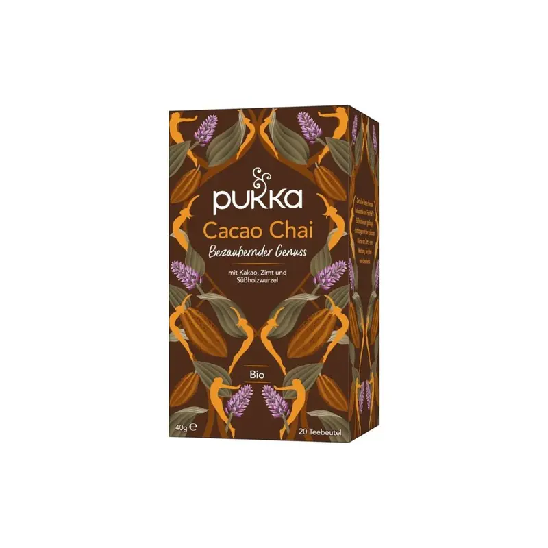 Pukka Chai Herbal Tea with Organic Cocoa, 20 pieces (40 g)