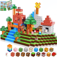 Magnetic Blocks - 100PCS Create My Own Crafts, Magnetic Building Blocks Magnetic Tiles Stacking, Build - Magnet World Set,STE...