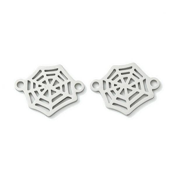 Non-Tarnish 201 Stainless Steel Connector Charms