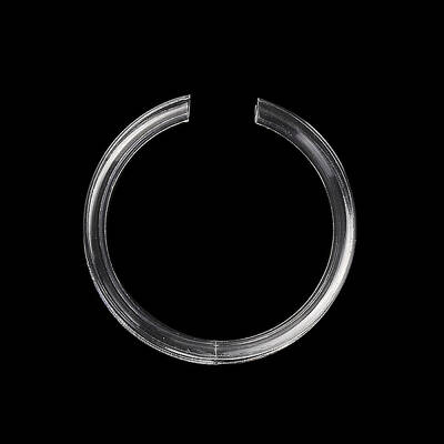 Transparent Plastic Single Bracelet Display Rings
