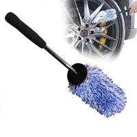 Car Wheel Rim Cleaning Brush, Ultra Soft Car Cleaning Brush, Non-slip Handle Rim Washing Car Detailing Brushes, Professional ...