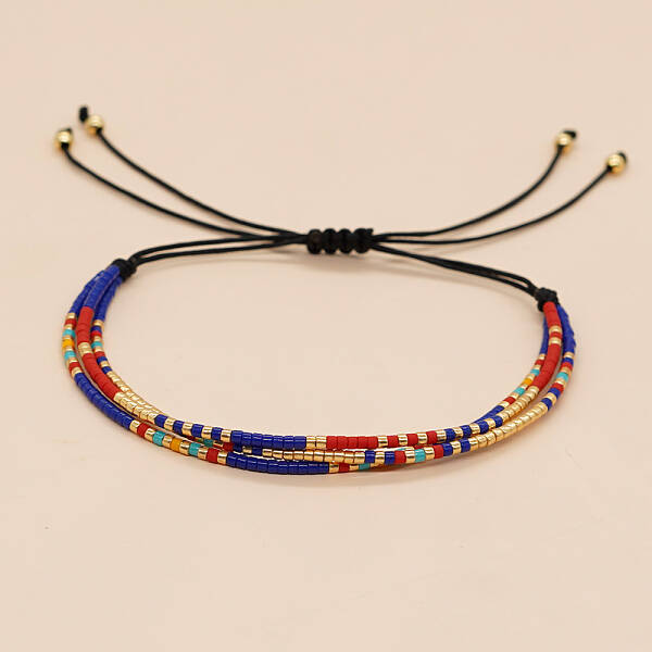 Colorful Adjustable Seed Beads Braided Bracelets