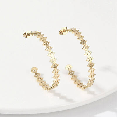 304 Stainless Steel Stud Earrings