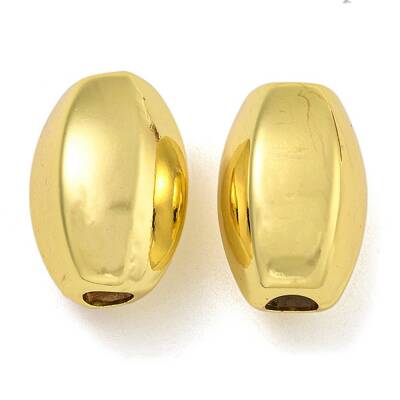 Rack Plating Brass European Beads