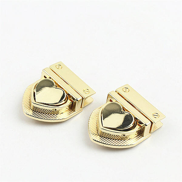 Zinc Alloy Twist Bag Lock Purse Catch Clasps