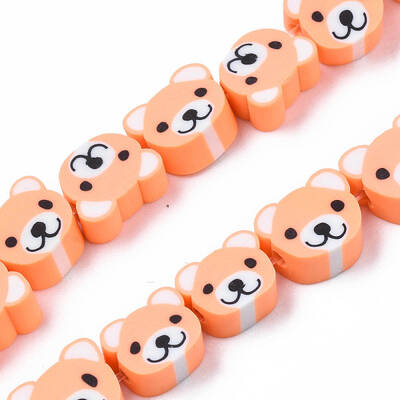 Handmade Polymer Clay Bead Strands