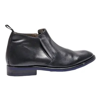 CLARKS Chelsea Boots Black Leather Mens UK 6