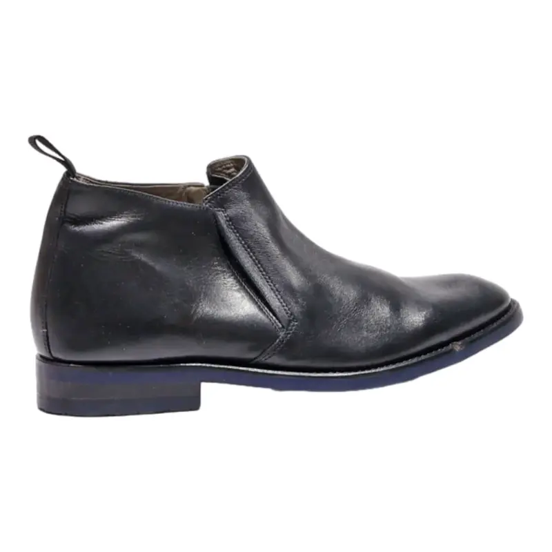 CLARKS Chelsea Boots Black Leather Mens UK 6