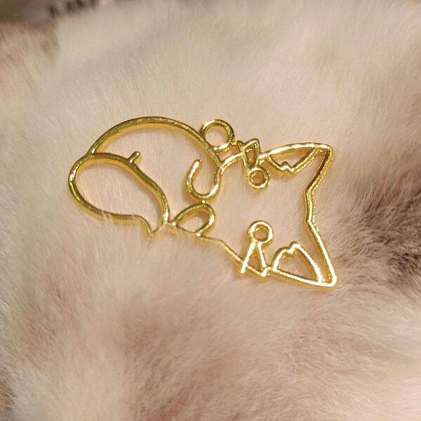 Zinc Alloy Open Back Bezel Pendants