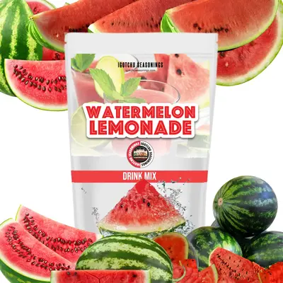 Watermelon Lemonade, Igotchu Seasonings—Refreshing Drink Mix, Juice Beverage Flavor Sweet