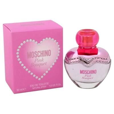 Moschino Pink Bouquet Perfume for Women - Eau de Toilette Spray 1.7 oz
