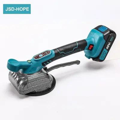 Hand-held Floor Tile Vibration Machine, 1 Set Powerful Tile Tiling Machine, Professional Tile Vibration Installation Tool, C...