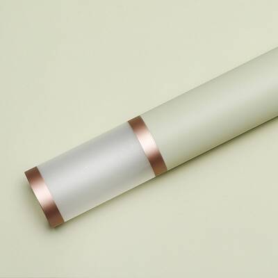 20 Sheets Gold Edge Waterproof Opp Plastic Gift Wrapping Paper