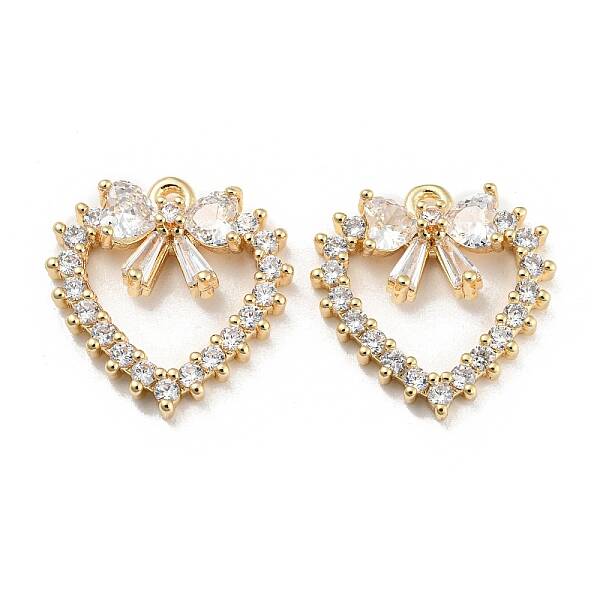 Brass Micro Cubic Zirconia Pemdant