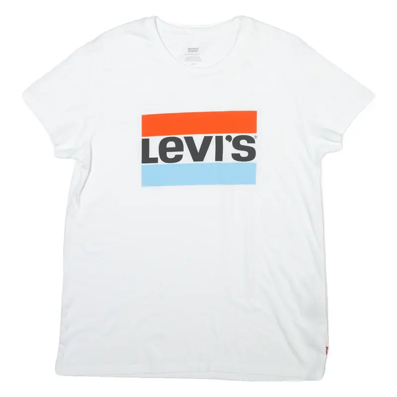 LEVI'S Womens T-Shirt White L