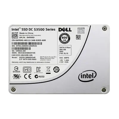 SSDSC2BB800G4R1 Intel DC S3500 800GB Multi-Level Cell SATA 6Gb/s 2.5-Inch Solid State Drive