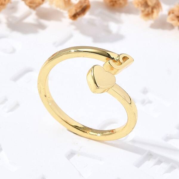 Brass Cuff Rings for Women