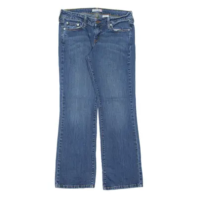 LEVI'S 545 Low Cut Womens Jeans Blue Regular Bootcut Stone Wash W31 L30