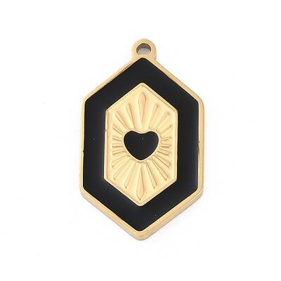 304 Stainless Steel Enamel Pendants