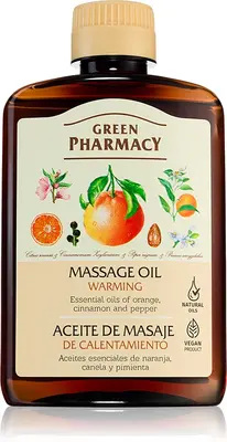 Green Pharmacy Essential oils of Orange warming massage oil 200 ml