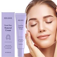 Facial Hair Removal Cream, 1 Box Gentle Cleansing Hair Removal Cream, Mild Smoothing Facial Skin Care Product for Women
