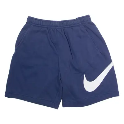 NIKE Mens Casual Shorts Blue L W28