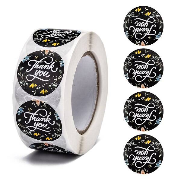 1 Inch Thank You Stickers