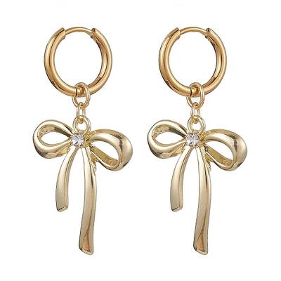 Alloy Hoop Earrings
