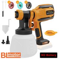 Brushless Cordless Paint Sprayer for Dewalt 20V Battery,  3 Nozzles, 1000ml/min Flow Rate & 1200ML Electric Paint Gun for Fur...
