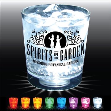 50 Customized 6 oz Single Light Rocks Cup Sampler - Plastic - LED ...