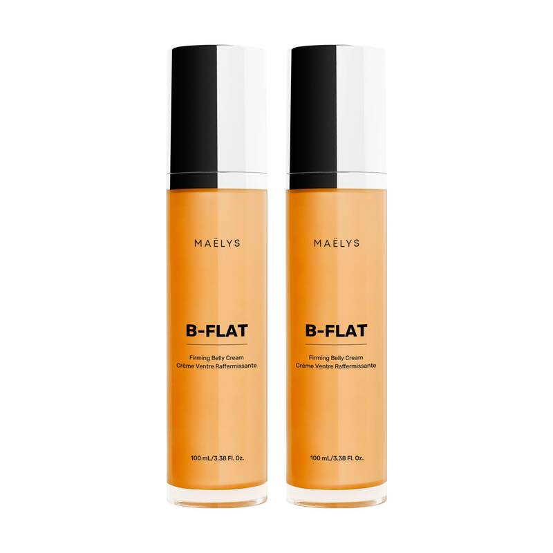 MAËLYS B-FLAT Clinically Proven Firming Cream x 2  Save on the Best Selling Stretch Mark Cream