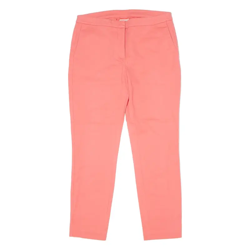 REISS Womens Trousers Pink Slim Tapered W30 L25