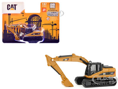 CAT Caterpillar 320D L Hydraulic Excavator Yellow 1/87 (HO) Diecast Model by Diecast Masters