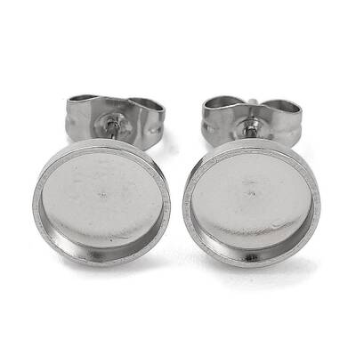 Anti-Tarnish 304 Stainless Steel Stud Earring Findings