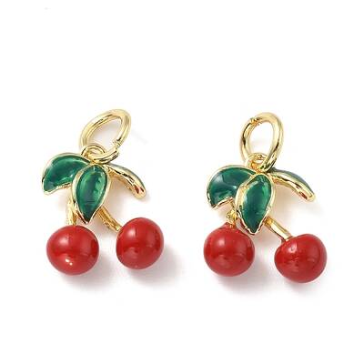 Brass Enamel Charms