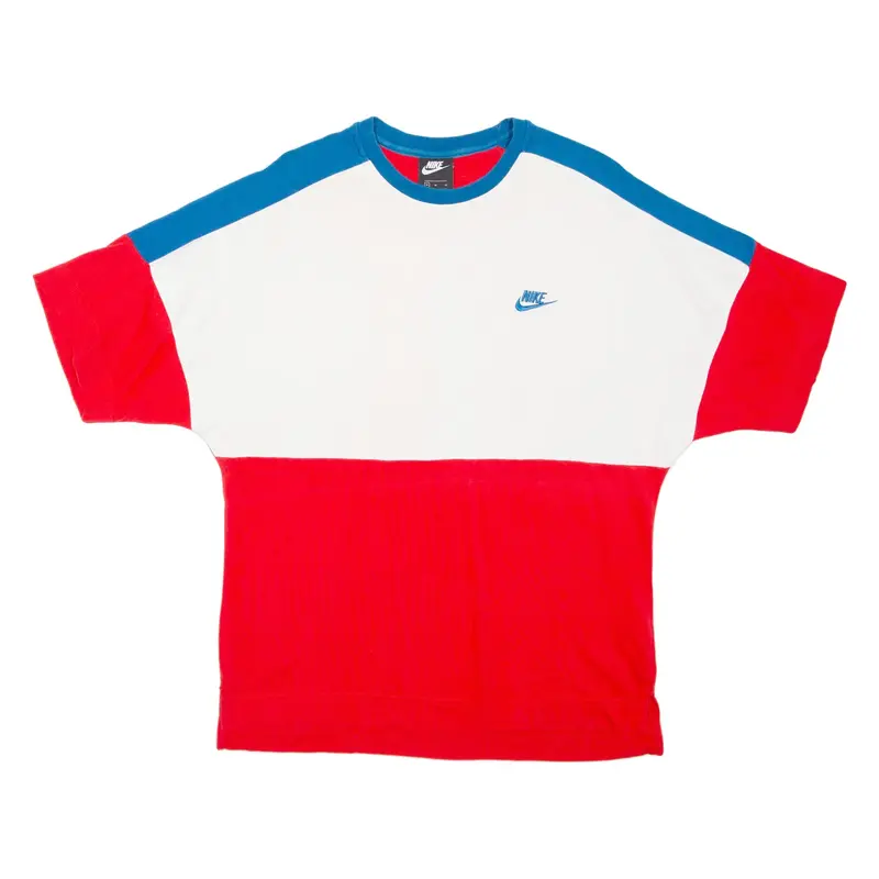NIKE Color Black Mens T-Shirt Red M